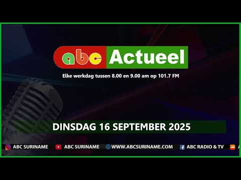 ABC Actueel dinsdag 16 september 2025