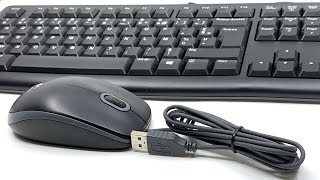 Video thumbnail for Logitech Desktop MK120 | USB Keyboard/Mouse Set by Louis Houng