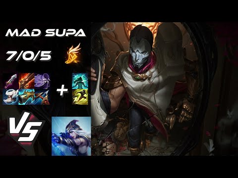 MAD Lions Supa BOTTOM Jhin vs Ashe - EU Challenger Patch 25.S1.7