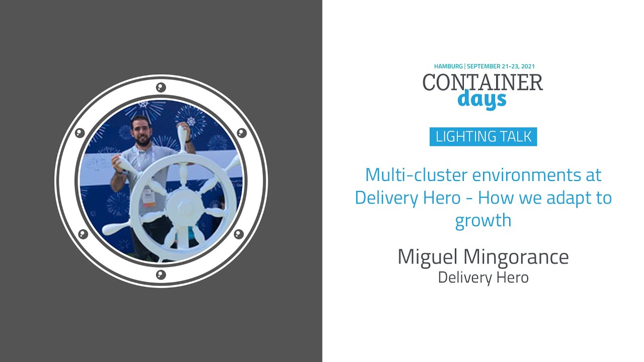 Multi-cluster environments at Delivery Hero - How we adapt to growth