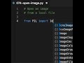 A simple example of opening and displaying an image file using the Python Image Library (PIL).