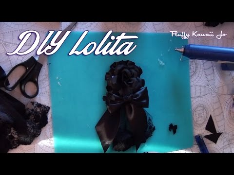 DIY Gothic Lolita Brooch