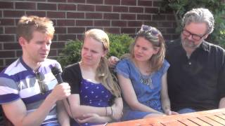 The Dish! with John Ellison Conlee and Andrew, Celia and Maggie Keenan-Bolger - Part 1 video