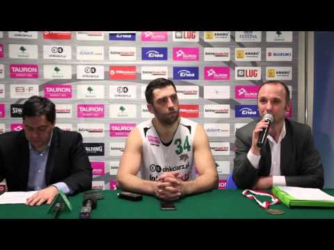 Konferencja prasowa po meczu Stelmet BC vs. Polfarmex Kutno