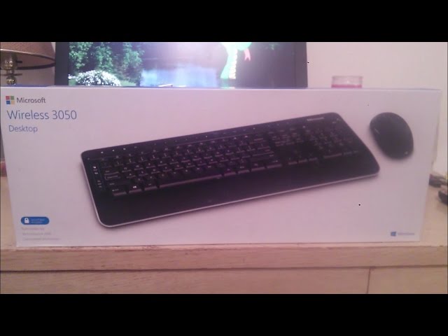 Bộ bàn phím chuột Microsoft Wireless Desktop 3050 PP3-00024