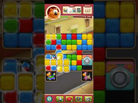 Toon Blast level 2284 - no boosters