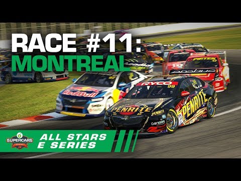2020年SUPERCARS E-Sport 第4戦モントリオール#Race11 レースライブ配信動画