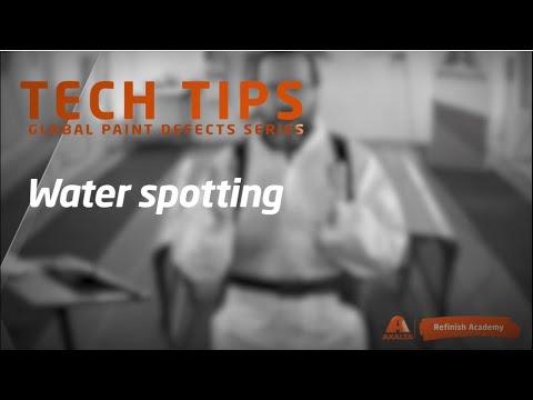 Tech Tip Ep. 20: Water Spotting