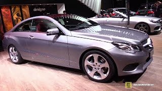 2015 Mercedes-Benz E-Class Coupe E220 BluTec - Exterior, Interior Walkaround - 2014 Paris Auto Show