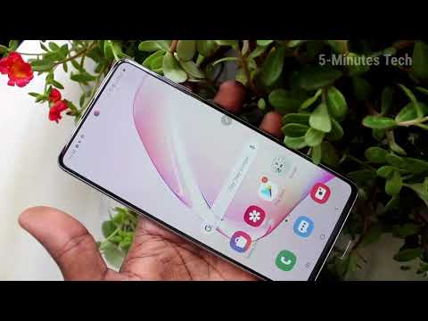 How to change screen timeout in Samsung Galaxy Note 10 Lite