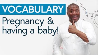 Learn English Vocabulary: Pregnancy & having a baby