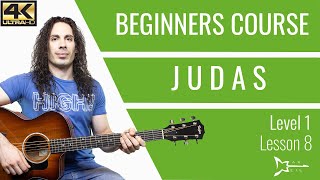 Guitar Beginner Course | Guitar Lesson 8 | DOVER Judas | Free Guitar Course