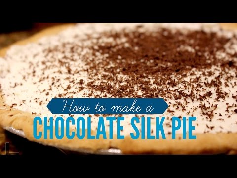 How to Make a French Chocolate Silk Pie | rachel republic