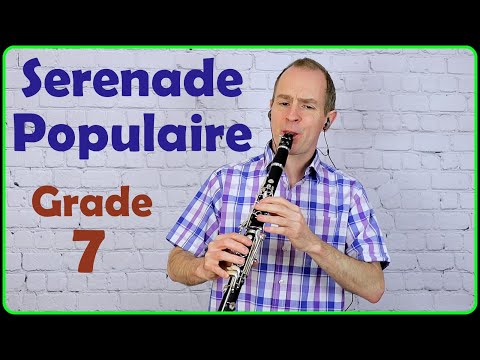 Sérénade Populaire by Paul Lewis - Clarinet Grade 7 ABRSM inc Tutorial and Play-Along