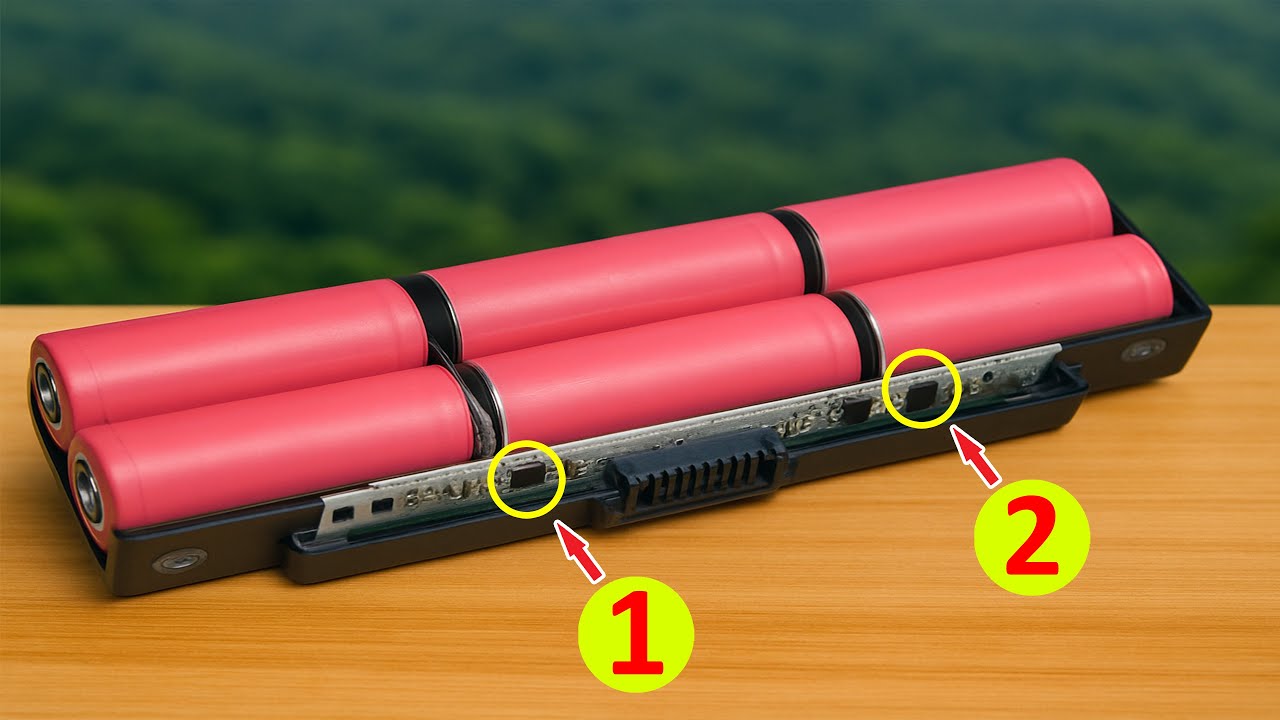 Hidden inside your old Laptop Battery are two components You Should Never Throw Away!