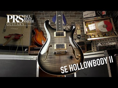PRS SE Hollowbody II (Charcoal Burst), зображення 1