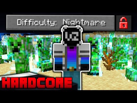 Conquering Minecraft's Hardcore Nightmare Mode!