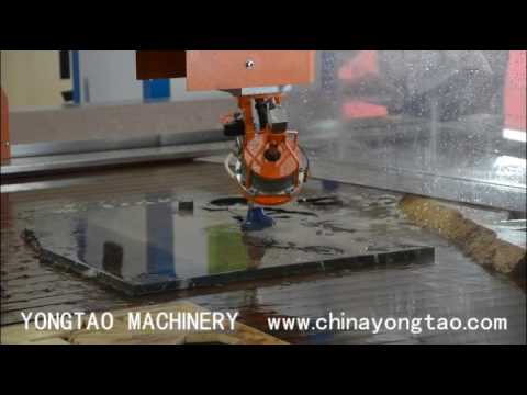 AC 5 axis water jet cutting machine