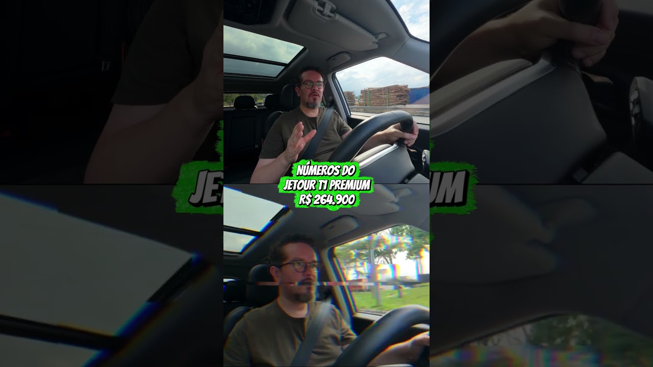 315 CV E 52 KGFM! Conheça os números de potência do Jetour T1 Premium! 😱⚡️