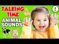 Animal Sounds For Toddlers And Babies Talking Time On The Farm Video Speech Songs Signs Song