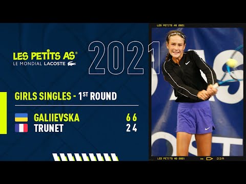 Les Petits As 2021 | Girls 1st Round | Yeva Galiiesvska vs. Juliette TRUNET