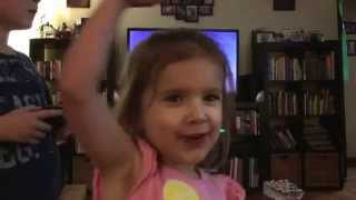 My four year old and her Irish accent. Lmbo!!