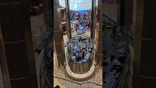 the Royal Promenade is getting busy on Utopia of the Seas #royalcaribbean #travel #vacation