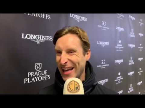 Pieter Devos in laughing tears in Prague