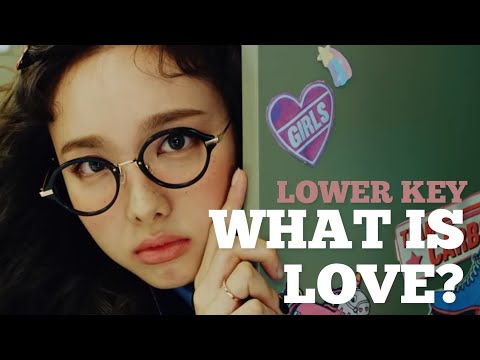 [KARAOKE] What Is Love? - TWICE (Lower Key) | Forever YOUNG