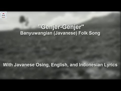 Genjer  Genjer - Banyuwangi Folk Song - With Lyrics