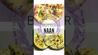 BUTTER NAAN RECIPE | Restaurant style Naan at home #short #shorts #youtubeshorts