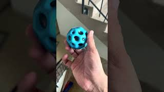 MOON BALL BOUNCE TEST 🌝😱 #shorts #cricket #unboxing #experiment