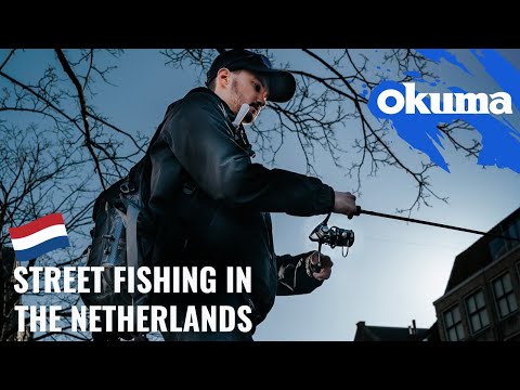 Street fishing in the Netherlands!