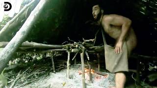 【全裸サバイバルS7】強烈な嵐到来、目の前に雷が落ちる瞬間 Ep3 前半 / Naked And Afraid Xl S7(ディスカバリーチャンネル)