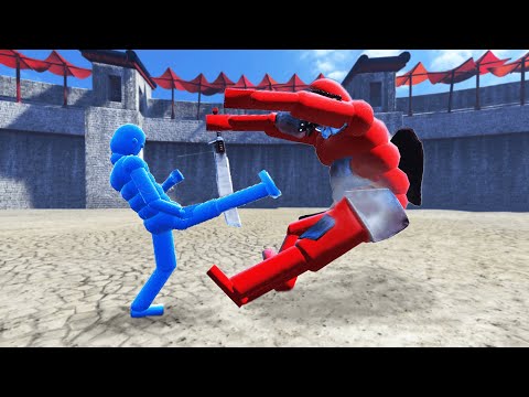 Making NPCs Fight (with active ragdoll physics)