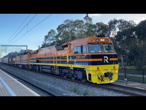 #GWU014 & #CLF6 leads 7AD1 through Greenfields