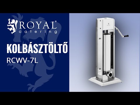 Videó - Kolbásztöltő - álló - 7 L
