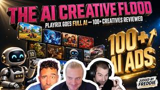 Thumbnail for 🧠 Playrix just went All-In on AI Creatives: 100+ AI Ads Reviewed