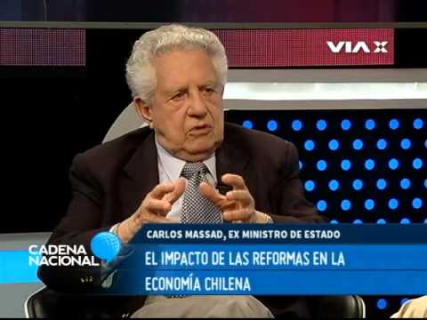 Carlos Massa: "No aceptaría ningún Presidente de Chile que no fuera obstinado" // VIA X