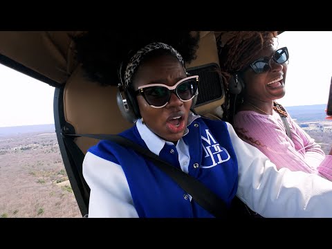 My FIRST Open Door Helicopter Ride At a Gender Reveal! | VLOG