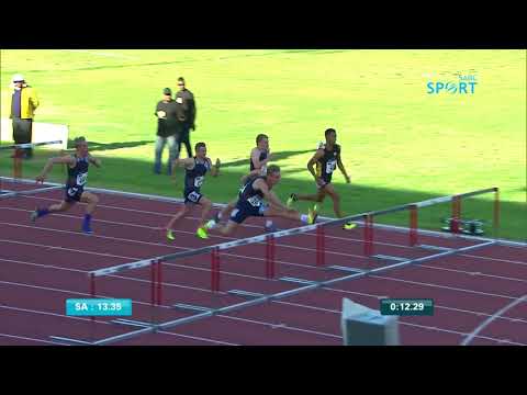 Boys’ U/18 110m Hurdles Final - ASA Junior Paarl