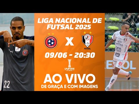 JOAÇABA X JOINVILLE | LIGA NACIONAL DE FUTSAL - LNF 2025 | AO VIVO E COM IMAGENS