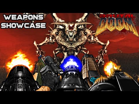 BRUTAL DOOM Power Fantasy All Weapons Showcase