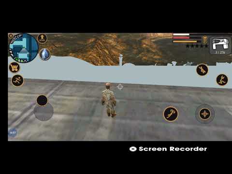 stealing helicopter from army base in Vegas crime simulator 2