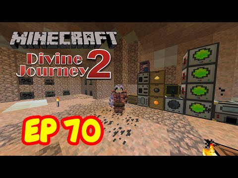 APRENDEMOS A HACER RECETAS DE AUTOCRAFTEO CON FLUIDOS - Divine Journey 2 Serie de mods Ep 70