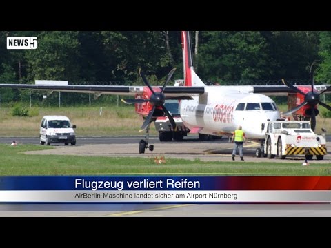 06.08.2014 (N) Flugzeug verliert Reifen (Erste Bilder)