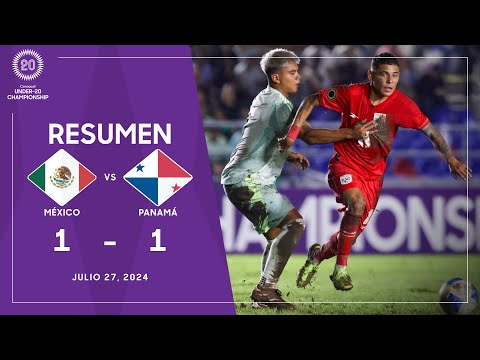 U20Championship 2024 | México vs Panamá | Grupo C