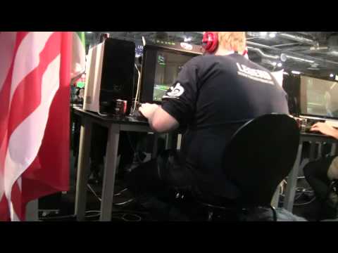 ESWC 2011: Counter-Strike Source teams playing