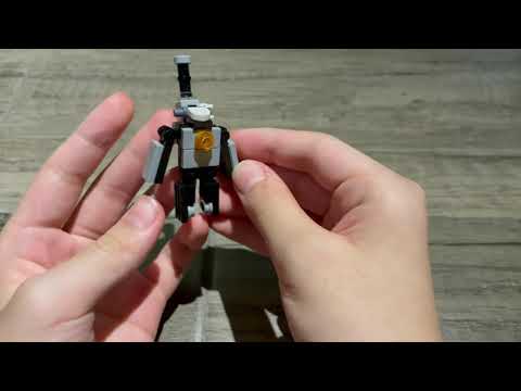 How to build a LEGO mini TRANSFORMER mech!!!