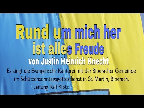 Rund um mich her ist alles Freude - Schützenfestlied in St. Martin